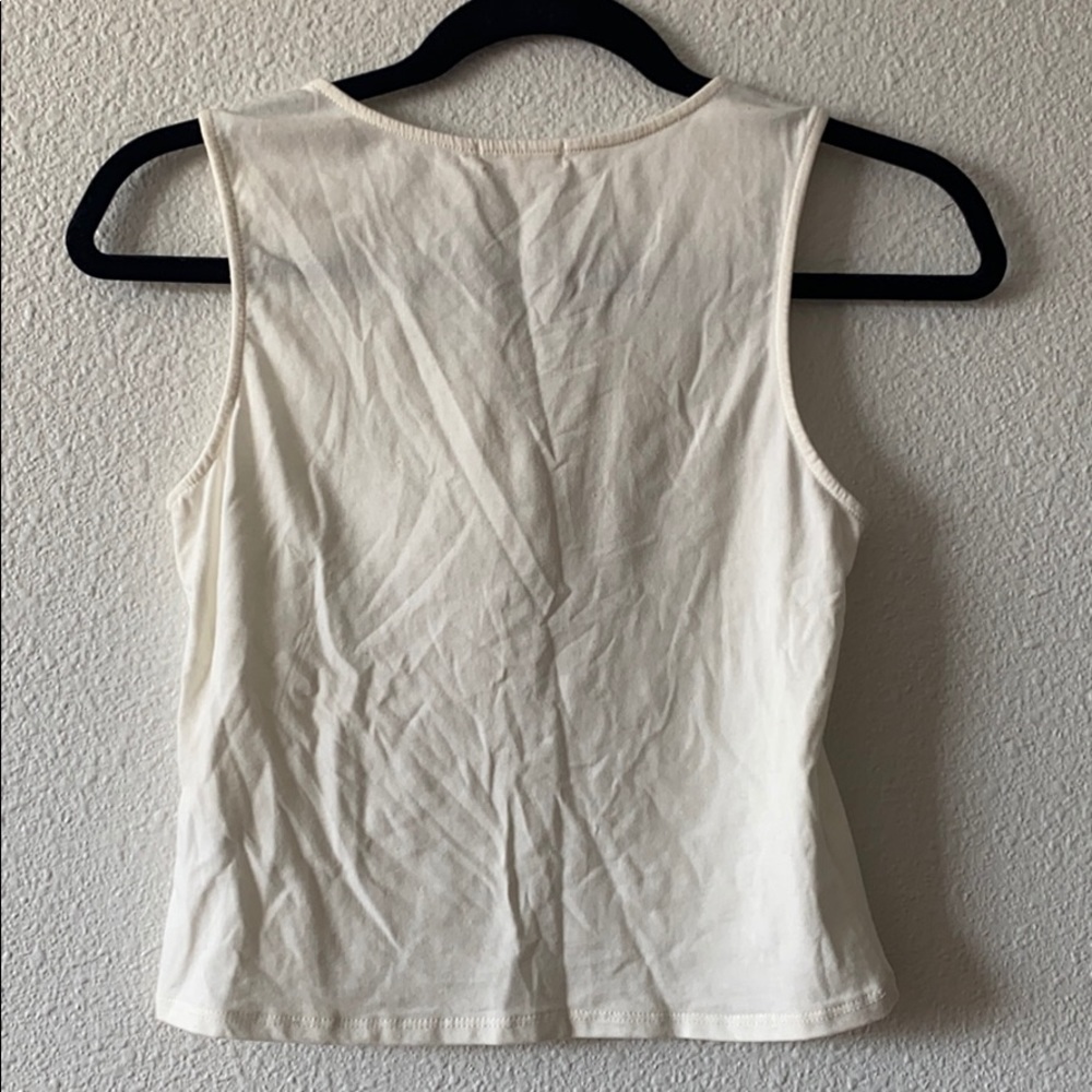 Drawstring tank top - Picture 2 of 3